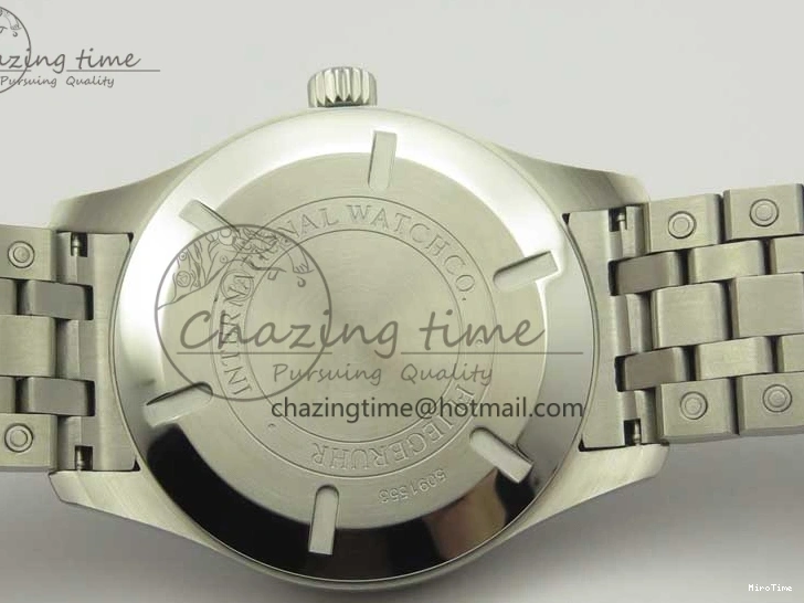 MIROTIME 0117 Mark XVII IW326504 MKS 1:1 Best Edition Black Dial On SS Bracelet MIYOTA 9015 V Durable 7210